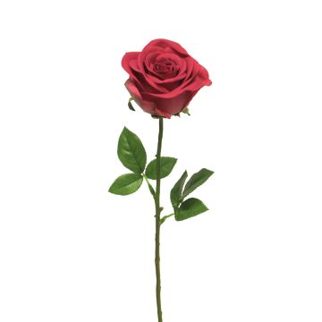 Artificial rose RUYUN, pink, 18"/45cm