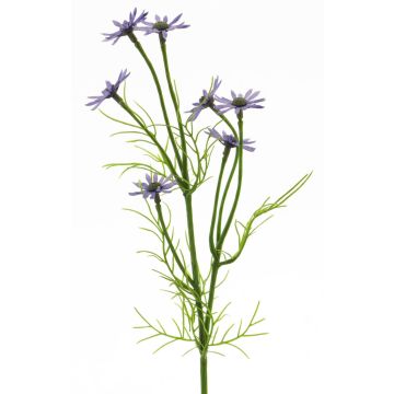 Artificial daisy branch LUHUAN, purple, 8"/20cm