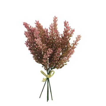 Artificial erica bouquet LINGXIN, pink, 10"/25cm