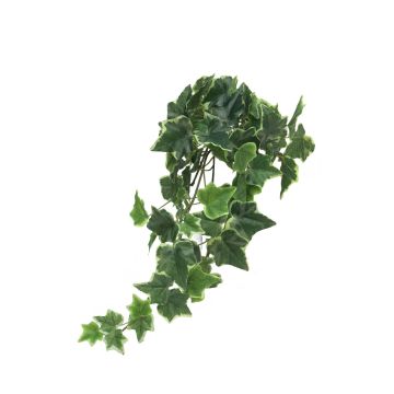 Artificial hanging ivy LANSHUO on spike, green-white, 18"/45cm