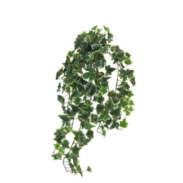 Artificial hanging ivy LANSHUO on spike, green-white, 3ft/100cm