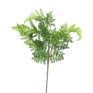 Artificial fern branch XINTIAN, green, 22"/55cm