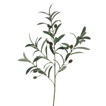 Artificial olive branch WANLI with fruits, 31"/75cm