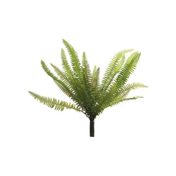 Artificial Boston fern HONGXIA on spike, green, 16"/40cm