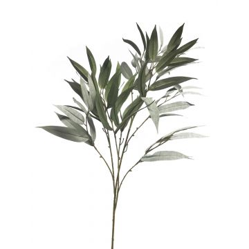 Decorative mango branch WANLIN, green-grey, 3ft/100cm