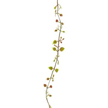 Artificial Muehlenbeckia garland JIAMIN, red-green, 8ft/240cm