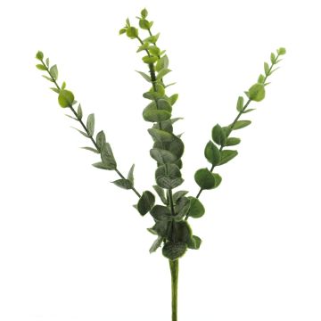 Artificial eucalyptus branch KAISHU, green, 14"/35cm