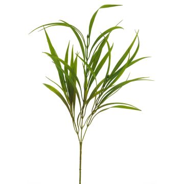Fake reed grass branch MEIFEI, green-brown, 31"/80cm