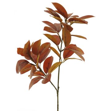 Artificial lemon branch LINXIA, red-brown, 31"/75cm