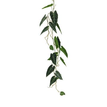 Fake alocasia Sanderiana NAZIHE, green, 3ft/105cm