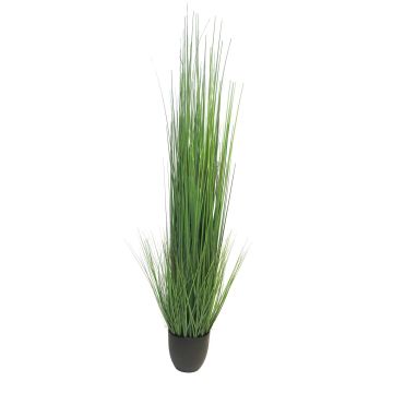 Artificial foxtail grass TONGLI in decorative pot, green, 5ft/150cm