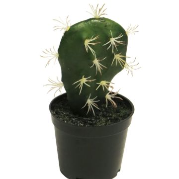 Artificial columnar cactus RUOFEI, green, 6.3"/16cm