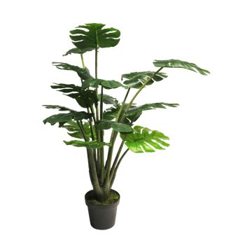 Artificial Philodendron Monstera Deliciosa LEJING, decorative pot, 4ft/120cm