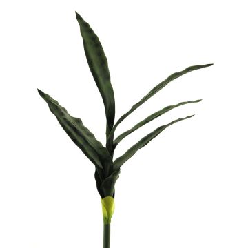 Decorative Sansevieria SUNLIN on spike, green, 24"/60cm