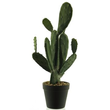 Artificial prickly pear ANYANG in decorative pot, green, 18"/45cm