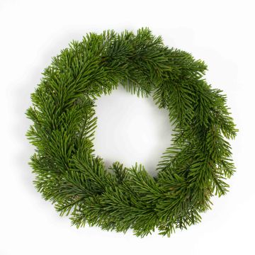 Plastic Nordmann fir wreath LUDVIG, Ø16"/40cm