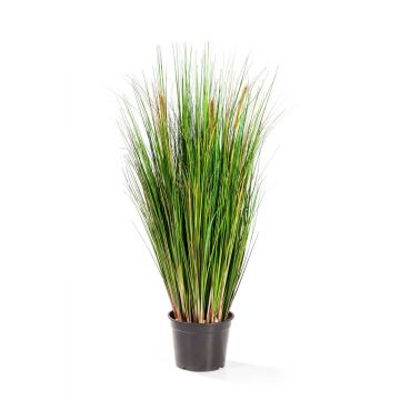 Fake foxtail grass FLYNN panicles, green-yellow-brown, 90cm