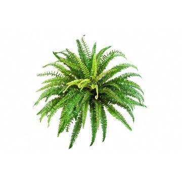 Artificial Lady fern LEAN, on spike, green, 24"/60cm, Ø 33"/85cm