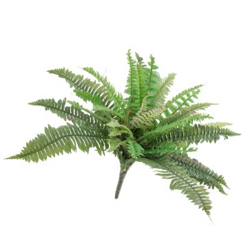 Fake Boston fern SAMUEL, on spike, green, 18"/45cm, Ø 24"/60cm