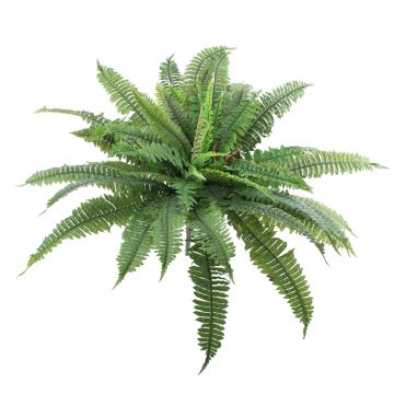 Fake Boston fern SAMUEL, on spike, green, 22"/55cm, Ø 3ft/90cm