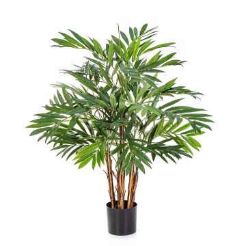 Artificial broadleaf lady palm (Rhapis excelsa) VIRPI, 4ft/110cm