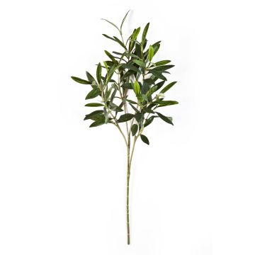 Artificial Olive spray KONSTANTINOS, green, 20"/50cm