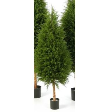 Artificial Cedar YVONNE, green, 4ft/120cm