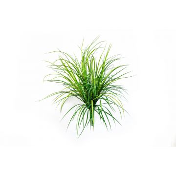Fake reed grass ELIAS, on spike, green, 31"/75cm