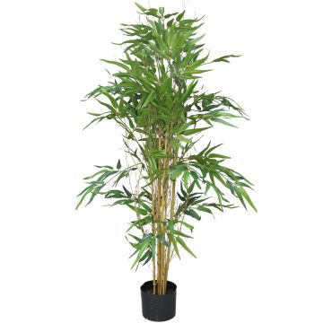 Artificial bamboo WANNING, real trunks, 4ft/120cm