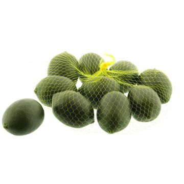 Artificial lime net ANQIAN, 10 pieces, green, 2.8"/7cm
