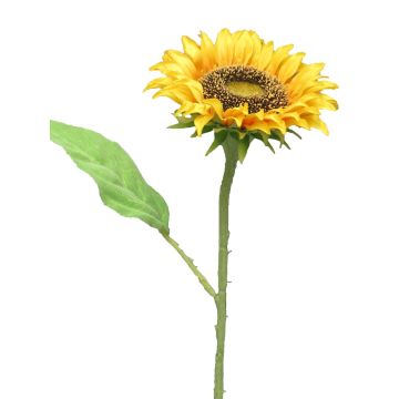 Artificial sunflower HELINYYU, yellow, 16"/40cm