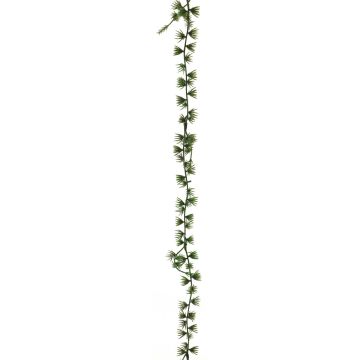Decorative larch garland NANZIA, green, 6ft/180cm
