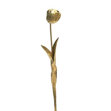 Artificial tulip LIANNA, gold, 18"/45cm