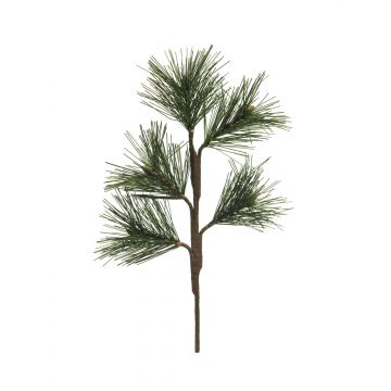 Artificial pine branch XIPENG, 12 pieces, green, 30cm