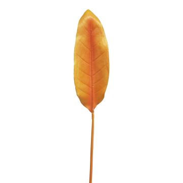 Artificial strelitzia leaf YISHAO, orange-pink, 3ft/90cm