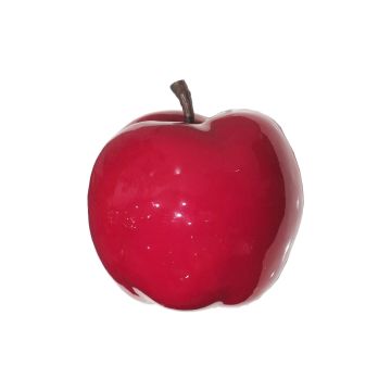 Artificial apple LINSHUO, shiny-red, 5.5"/14cm