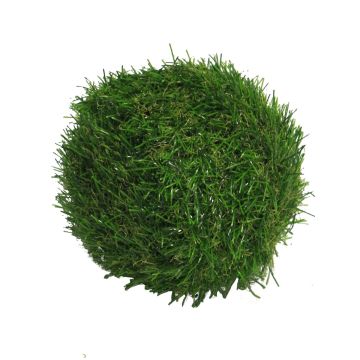 Decorative reed grass ball YUDONG, green, Ø6"/15cm