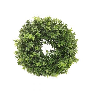 Artificial boxwood wreath TOM, Ø12"/30cm