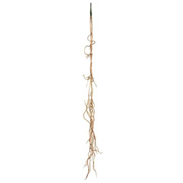 Artificial liana of philodendron Monstera Deliciosa QINXI, spike, orange, 4ft/110cm