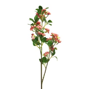 Artificial lilac branch FEIYAN, red-cream, 26"/65cm