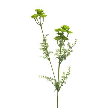 Artificial achillea branch YISUAN, light green, 20"/50cm