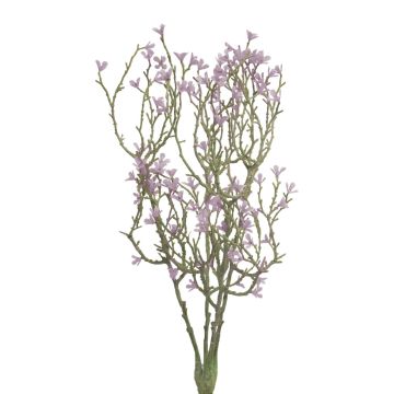 Decorative crown flower MANYAN on spike, purple, 18"/45cm
