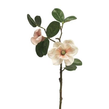 Artificial magnolia KETIAN, white-pink, 20"/50cm