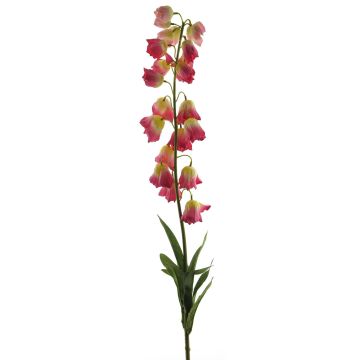 Artificial bellflower LINMIN, pink-cream, 3ft/90cm