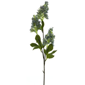 Artificial lilac branch FANGMEI, blue, 31"/80cm