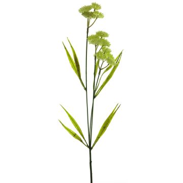 Decorative viburnum branch YUTIAN, cream-green, 20"/50cm