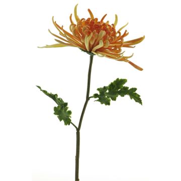 Decorative chrysanthemum YASULI, orange-yellow, 28"/70cm