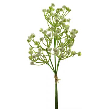 Artificial gypsophila bouquet NALIAN, cream, 10"/25cm