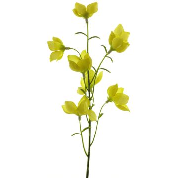 Artificial bellflower MINYA, yellow, 12"/30cm