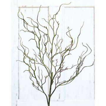 Artificial willow branch JAYCE, green, 26"/65cm